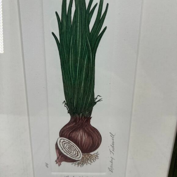 Bailey Tidwell still life vegetable lithographs framed signed numbered titled - Picture 8 of 11